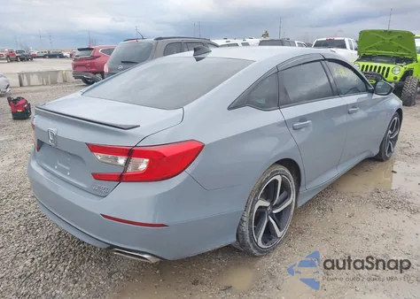 2021 Honda Accord Sport 2.0T from USA, damaged, VIN 1HGCV2F37MA026544